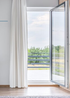 luxury aluminium casement doors
